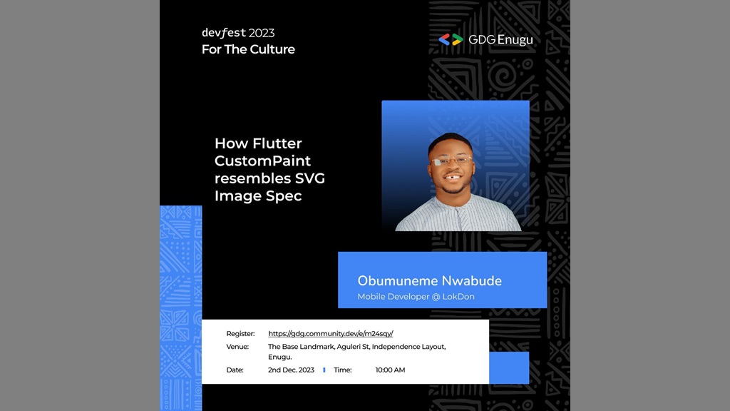 Speaker Flyer