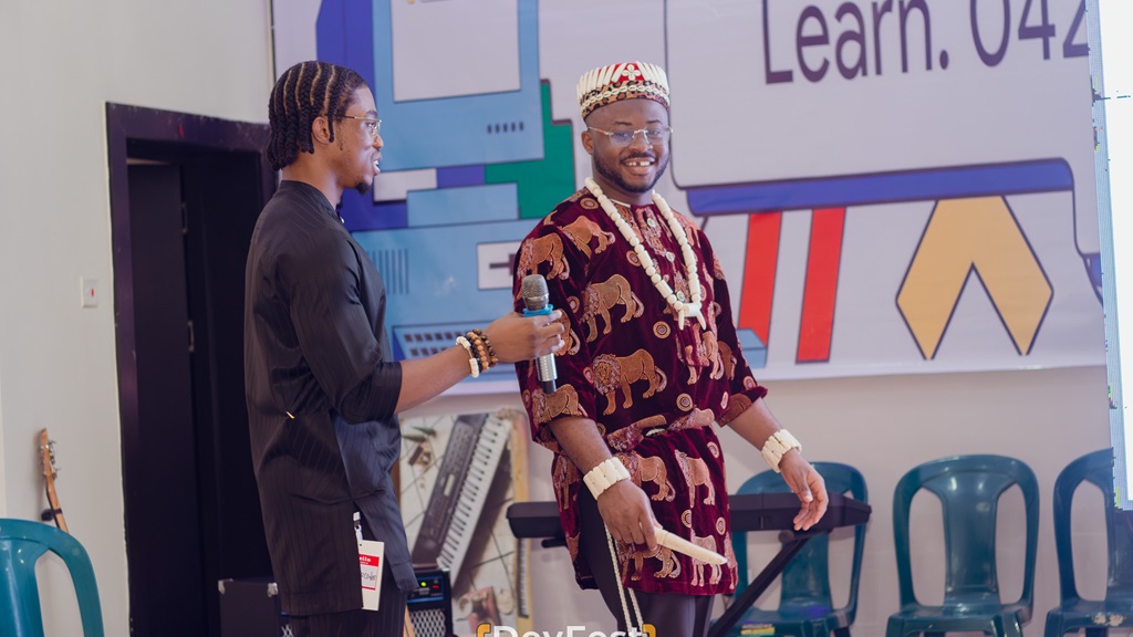 Obum and SauceCode on Stage